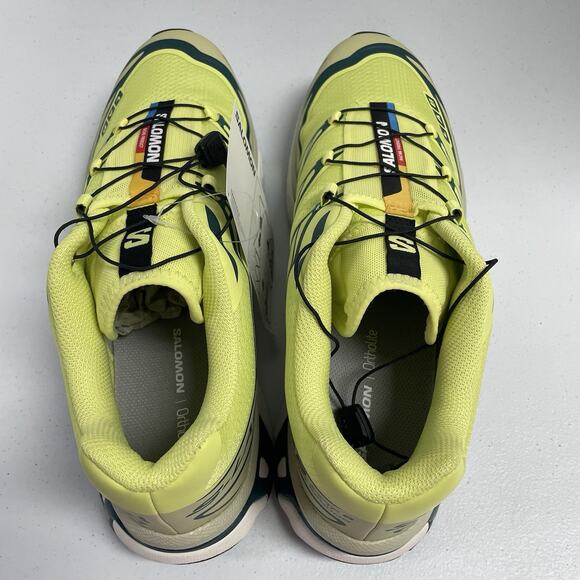 Salomon XT-6 Sunny Lime L47445200 Size 10 Men Women Trail Running Hiking Green main image 7